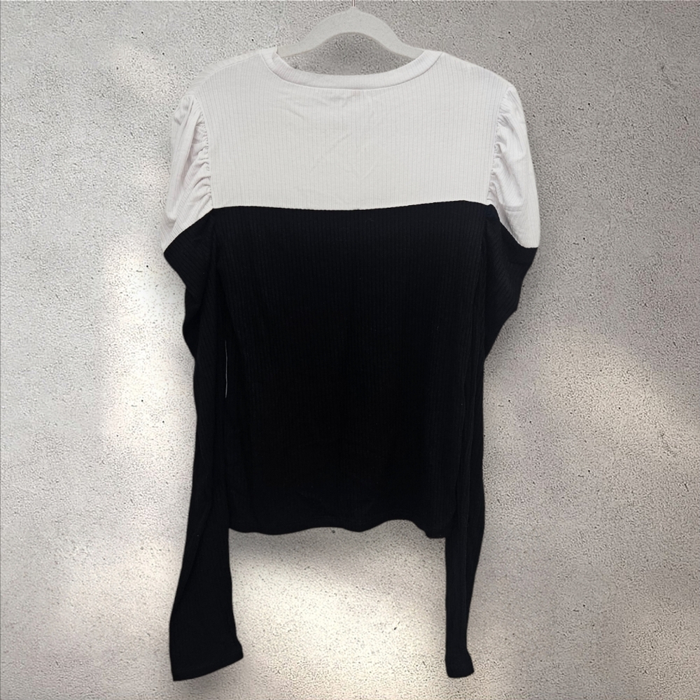 Zara Colorblock Top - Picture 4 of 9